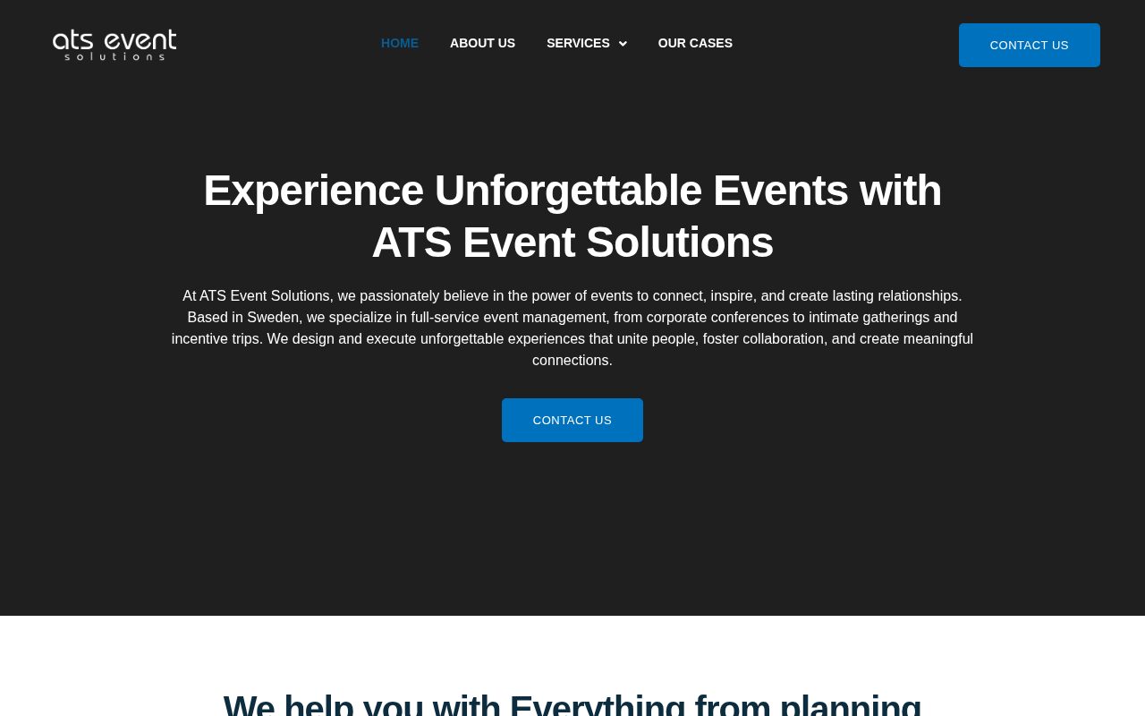 ATS Event Solutions — Digital närvaro för helhetsleverantör inom event