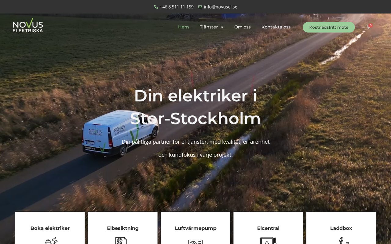 Novus El — Innovativ SaaS-lösning