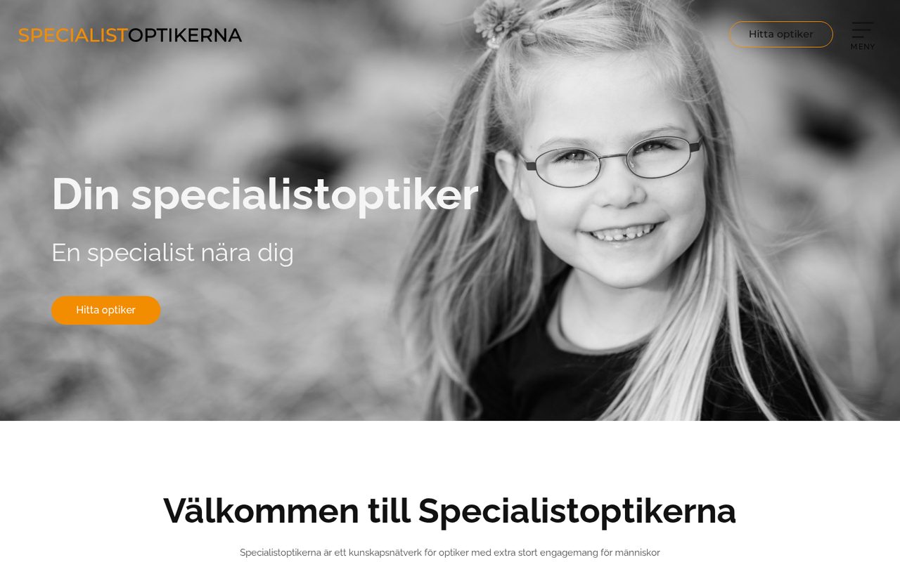 Specialistoptikerna — Hemsida för optiker